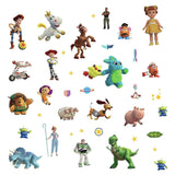 New TOY STORY 4 Wall Decals 38 Peel & Stick DISNEY Licensed Stickers Decor - EonShoppee