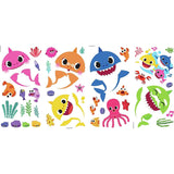 Roommates Baby Shark Peel & Stick Wall Decals 39 Characters Room Decor Stickers - EonShoppee