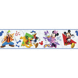 Disney Mickey & Friends Peel And Stick Border Kids Room Decor Wallpaper  Mickey Mouse Clubhouse - EonShoppee