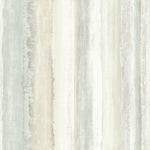 RoomMates Watercolor Stripe Tan Peel & Stick Wallpaper - EonShoppee