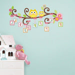 Happi Scroll Letters Tree Branch Giant Wall Decals Nursery Decor Stickers - EonShoppee
