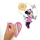 Minnie Mouse Bow-Tique Peel And Stick Wall Decals RMK1666SCS Girls Room Stickers