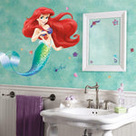 The Little Mermaid Peel & Stick Giant Wall Decals RMK2360GM Girls Bedroom Bathroom Stickers
