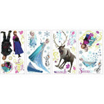 Frozen Family Peel And stick Wall Decals with Glitter
