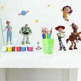 TOY STORY 4 Wall Decals 38 Peel & Stick Licensed Wall Stickers Decor