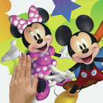 Mickey & Friends Peel and Stick Giant Wall Decals With Alphabet For Personalization