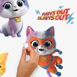 Roommates Super Kitties Peel and Stick Wall Decals Room Stickers