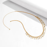 Golden Star Tassel Pendant Waist Belt Belly Chain for Women Summer Body Jewelry