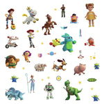 New TOY STORY 4 Wall Decals 38 Peel & Stick DISNEY Licensed Stickers Decor - EonShoppee