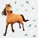 New Spirit Riding Free Peel & Stick Giant Wall Decals Running Horse Mural Room Stickers - EonShoppee