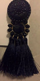 Glamorous Long Blue TASSEL Stylish Drop Dangle Earrings Party wear Dress Costume Fashion Jewelry - EonShoppee