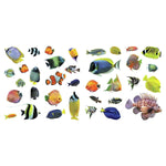 Tropical Fish Peel And Stick Wall Decals Sea Ocean Fish Stickers - EonShoppee