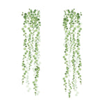 STRING OF PEARLS HANGING VINES & Leaves2 large Wall Decals MURAL Home Decor Stickers - EonShoppee