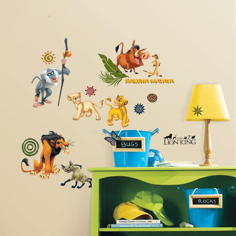 The Lion King Peel and Stick Wall Decals - EonShoppee
