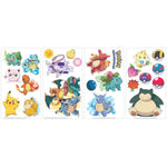 Iconic Pokemon Wall Decals Pikachu Pokeball Room Decor Stickers - EonShoppee