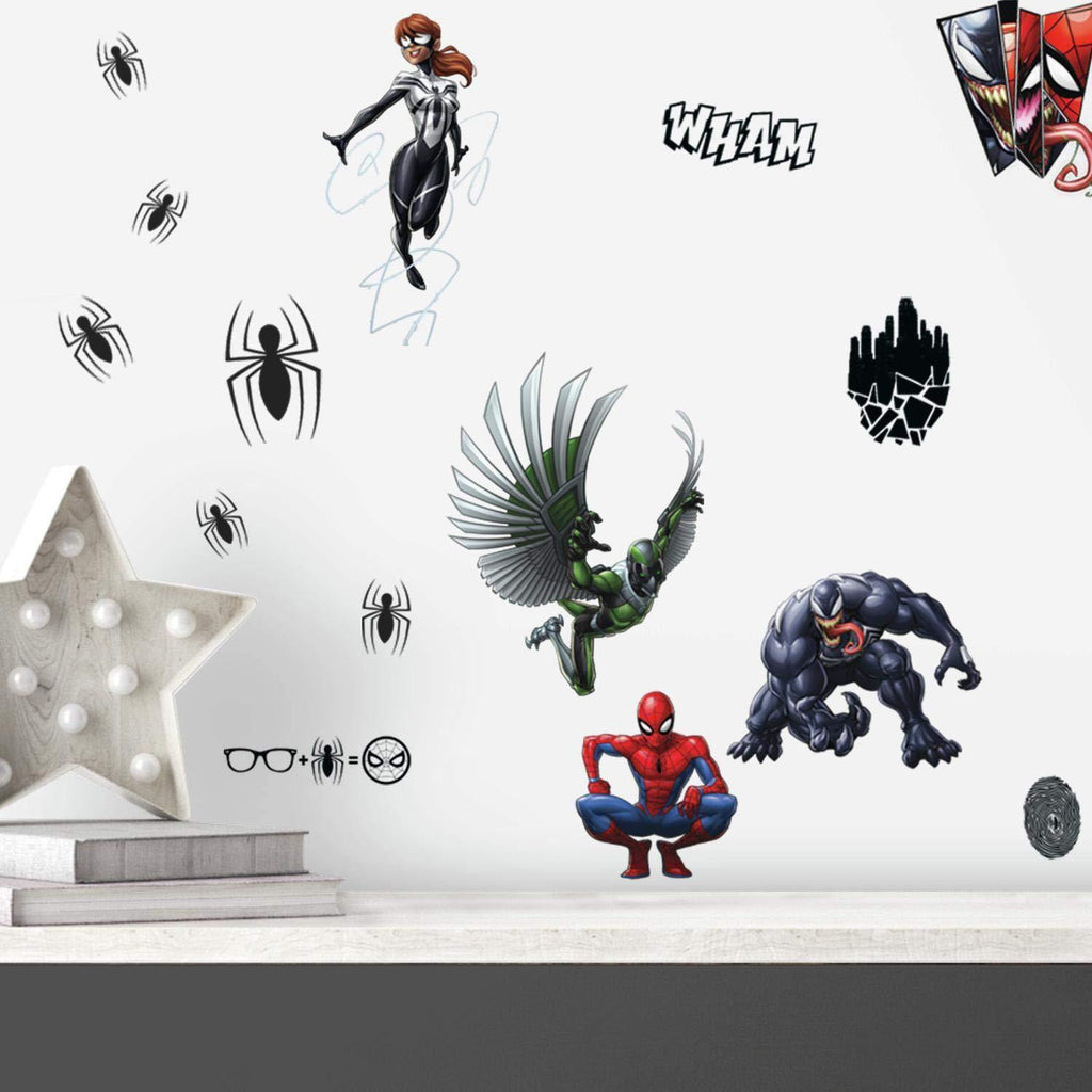 RoomMates Spider-Man Miles Morales Peel & Stick Giant Wall Decals