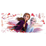 Disney Frozen 2 Anna and Elsa Peel & Stick Giant Wall Decals 15 Girls Room Frozen Stickers - EonShoppee
