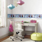 Disney Frozen 2 Peel & Stick Wallpaper Border Removable Kids Room Decor Border - EonShoppee