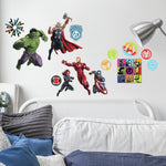 Classic Avengers Peel and Stick Wall Decals - EonShoppee