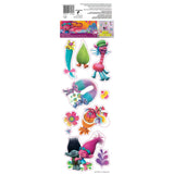TROLLS MOVIE Wall Decals kids room decor Poppy Branch Bergens Creek doll 10 Stickers - EonShoppee