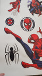 Classic Spiderman Peel & Stick Wall Decals 7 Marvel Room Decor Stickers - EonShoppee