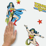 Wonder Woman Cartoon Peel and Stick Wall Decals - EonShoppee