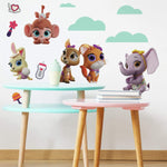 Junior T.O.T.S. Peel and Stick Baby Animals Wall Decals Nursery Decor Stickers by Disney - EonShoppee