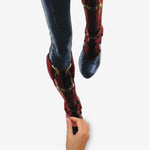 Captain Marvel Peel and Stick Giant Wall Decals - 45" Tall Assembled Licensed By Marvel - EonShoppee