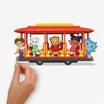 Daniel Tiger Peel and Stick 20 Wall Decals Playful Kids Room Nursery Decor Stickers - EonShoppee