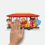 Daniel Tiger Peel and Stick 20 Wall Decals Playful Kids Room Nursery Decor Stickers - EonShoppee