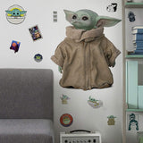 The Mandalorian: The Child Peel and Stick Wall Decals 25 Baby Yoda Wall Stickers - EonShoppee