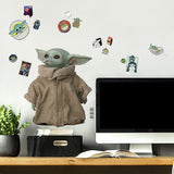 The Mandalorian: The Child Peel and Stick Wall Decals 25 Baby Yoda Wall Stickers - EonShoppee