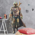 Star Wars The Mandalorian Peel and Stick Giant Wall Decals 14 Kids Room Stickers - 33" Tall - EonShoppee