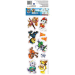 PAW PATROL TEAM Wall Decals Ryder Chase Marshall Rubble Rocky Zuma Skye 10 Peel & Stick Wall Stickers - EonShoppee