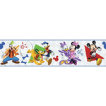 Disney Mickey & Friends Peel And Stick Border Kids Room Decor Wallpaper  Mickey Mouse Clubhouse - EonShoppee