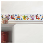 Disney Mickey & Friends Peel And Stick Border Kids Room Decor Wallpaper  Mickey Mouse Clubhouse - EonShoppee