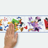 Disney Mickey & Friends Peel And Stick Border Kids Room Decor Wallpaper  Mickey Mouse Clubhouse - EonShoppee
