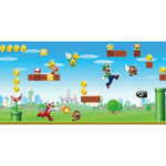Mario Scene Peel & Stick Wallpaper Border - EonShoppee