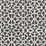 Black/White Scroll Gate Peel & Stick Wallpaper - EonShoppee