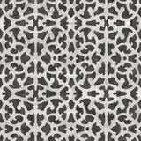 Black/White Scroll Gate Peel & Stick Wallpaper - EonShoppee