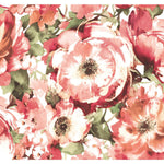 Watercolor Floral Peel & Stick Wallpaper Mural - EonShoppee