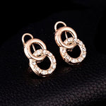 Designer Golden Crystal Choker 5 pc Necklace Earrings Bracelet & Ring African Wedding Jewelry Set