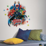 Justice League Peel and Stick Giant Wall Decals - EonShoppee
