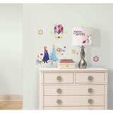 Disney Frozen Spring Elsa Anna "Forever Sisters" Peel & Stick Wall Decals - EonShoppee