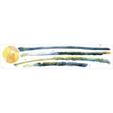 Watercolor Palm Tree Giant Peel & Stick Wall Decals Sun Beach Scene Home Decor Stickers by Roommates - EonShoppee