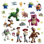 Toy Story 3 Glow in the Dark Peel & Stick Wall Decals Woody Buzz Stickers - EonShoppee