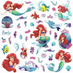 Disney The Little Mermaid Peel & Stick Wall Decals - EonShoppee