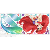 Roommates The Little Mermaid Peel & Stick Giant Wall Decals Girls Room Stickers - EonShoppee