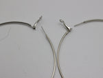 Large 70mm Sterling Silver Plated Fashion Jewelry Hoops - EonShoppee