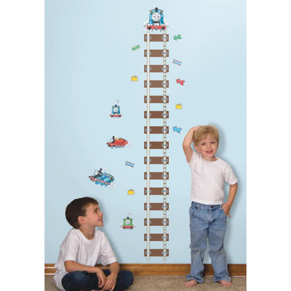 Thomas & Friends Growth Chart Peel And Stick Giant Wall Decals - EonShoppee
